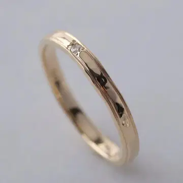 미사용 새상품 시에나로제 다이아몬드 뤼뉴 K10 7호 골드 반지