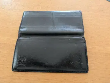가죽 블랙 장지갑