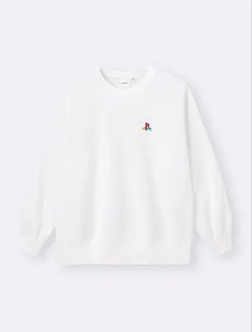 GU 헤비 웨이트 맨투맨 풀오버 PlayStation