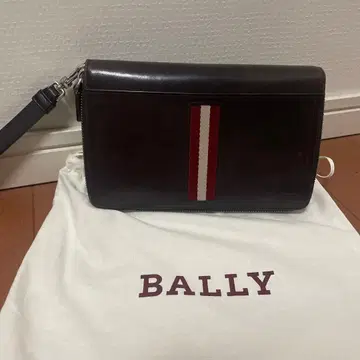 BALLY 다크 브라운 트래블 지갑