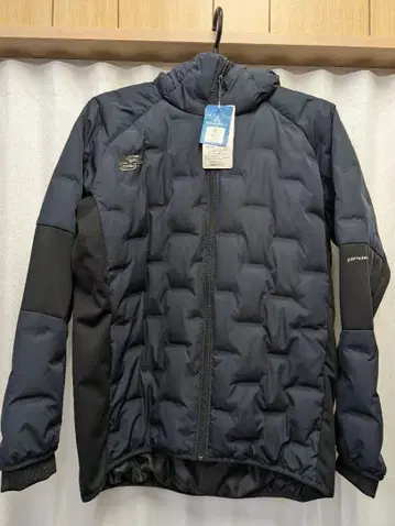 SSK 다운 자켓 네이비 후드 부착