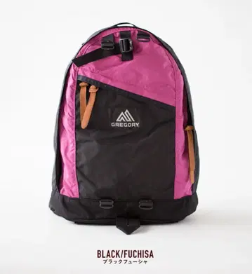 GREGORY 블랙/퓨샤 핑크 백팩