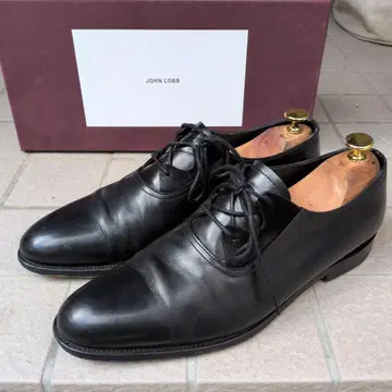 존 롭 블랙 드레스 슈즈
