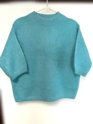 [ 미사용 새상품 ] Ballsey 크루넥 5부 니트 ( 그린 S )