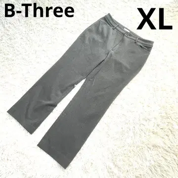 B-Three XL IV 더블 웜 기모 그레이 팬츠