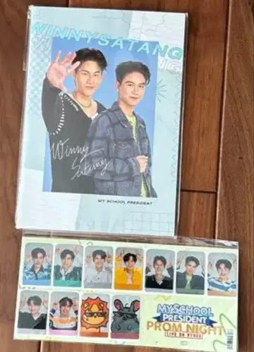 Winny와 Satang 노트와 BL 드라마 스티커