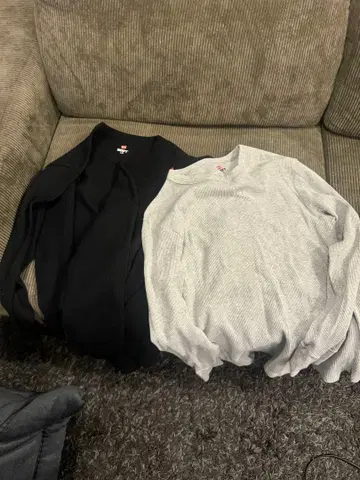 Hanes beefy 써멀 새상품급, 새상품 L