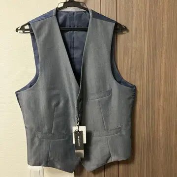 수트 컴퍼니 리버서블 베스트 (미사용 택 포함)