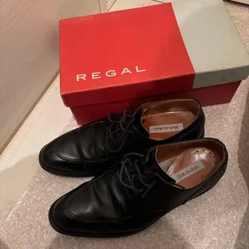 REGAL 가죽 신발 블랙