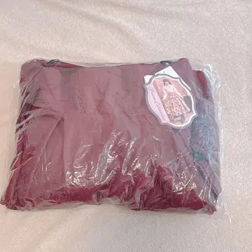 시마무라 쿠루미 콜라보 스커트 와인 레드 L