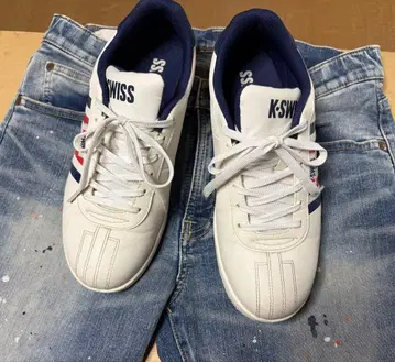 K-SWISS 스니커즈 화이트/네이비 26.5cm