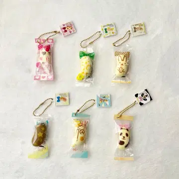 도쿄 바나나 가챠가챠 묶음 판매 애니멀 스퀴즈 마스코트