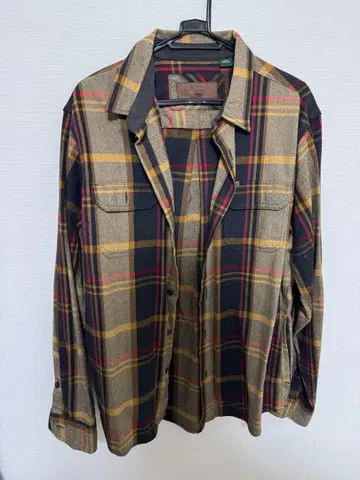 오비스 플란넬 셔츠 ORVIS 포켓 부착