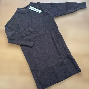 [ 미사용 새상품 ] LOUNIE 루니 니트 원피스 스웨터