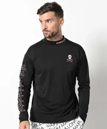 택 포함 새상품 MARK&LONA 긴팔 모크넥 셔츠 46 M 완판템