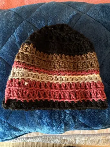 니트 모자 비니 크러셔 모자