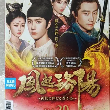 풍기낙양 신도에 불타는 푸른 불꽃 DVD 중국 드라마 전권 왕이보