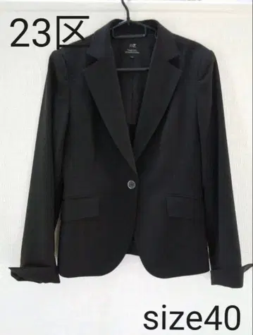 23구 테일러드 자켓 블랙 size 40