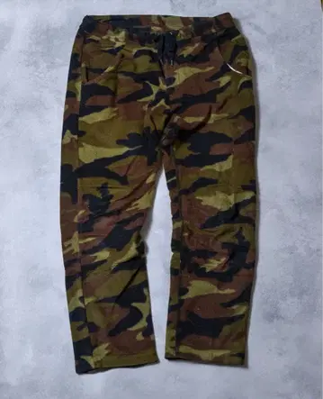Sunny Sports 사니 스포츠 카모 패턴 플리스 팬츠 S