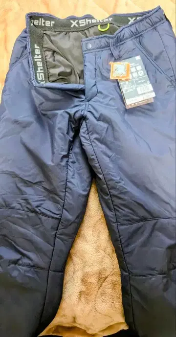 X Shelter 방한 워크 팬츠 네이비