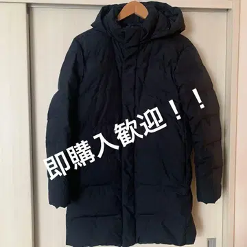 유니클로 심리스 다운 코트 ( NA ) M 사이즈 [ UNIQLO ]