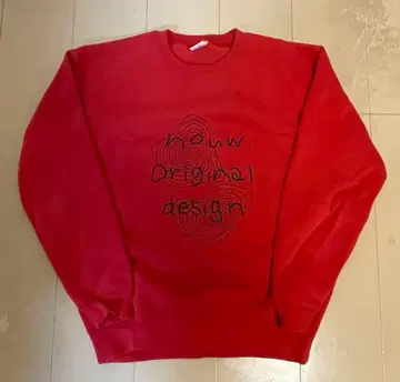 nouw 맨투맨 M 레드