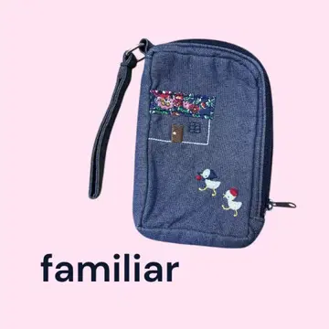 familiar 모바일 파우치 네이비