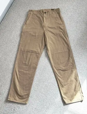 orSlow | 유니섹스 프렌치 워크 팬츠 | 카키