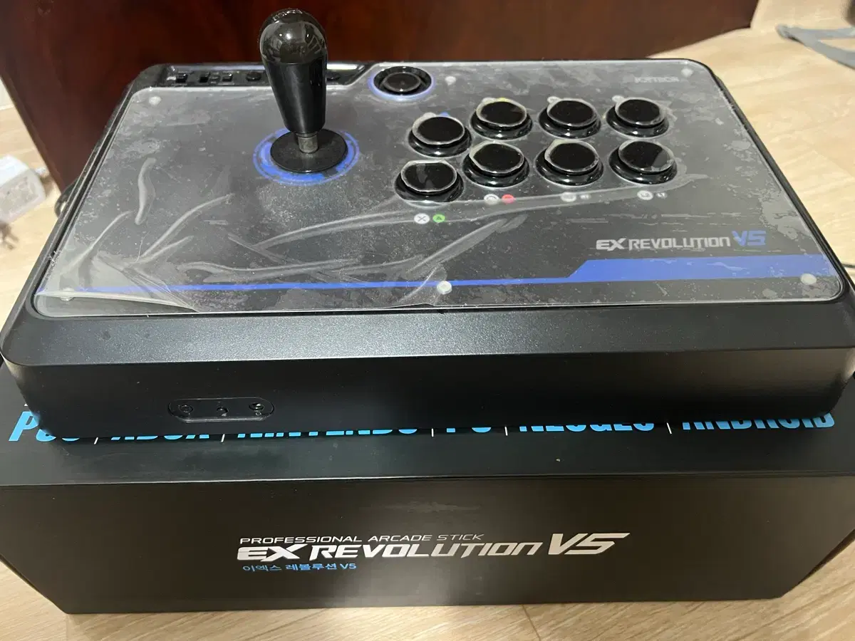 조이트론 EX 레볼루션 V5 아케이드 조이스틱 ps5 플스 철권8, 스트