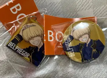 점페스 HMV 로손 가챠 벨페골 캔뱃지 키링