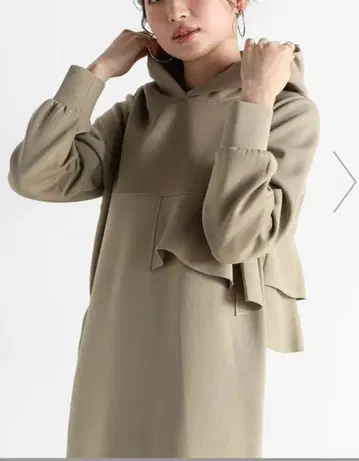 야마다야 Vin 포인트 프릴 후디 원피스