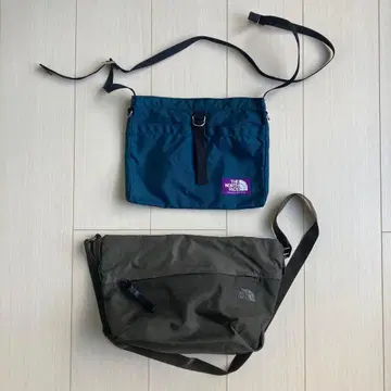 새상품급 The North Face 숄더백 & 사코슈 2세트
