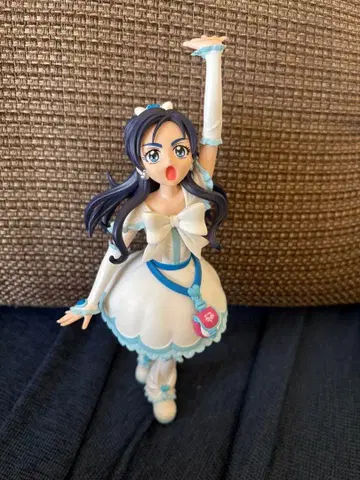 프리큐어 피규어 화이트와 파랑