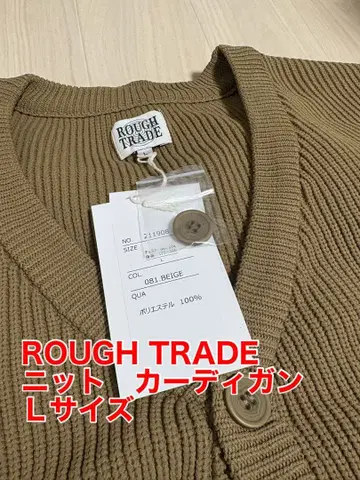 ROUGH TRADE 남성용 니트 가디건 L 사이즈