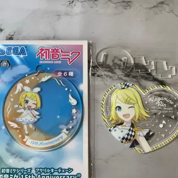 카가미네 린 픽쿠리아 아크릴 스탠드 아크릴 키링