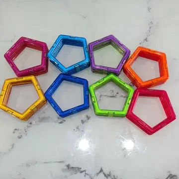 컬러풀 블록 세트 8개 세트