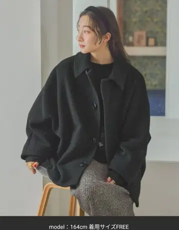 새상품 니코앤드 라이트 모사 돌먼 자켓 코트