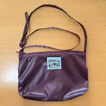 [ 새상품 ] 아란시아론조 나일론 미니백 퍼플