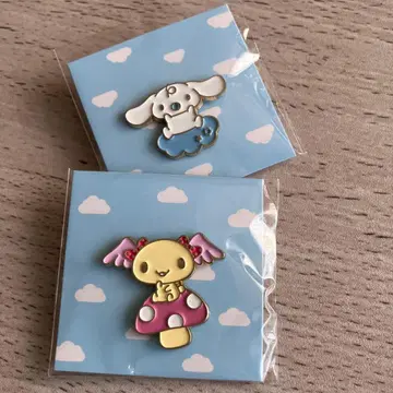 시나모롤 시나몬 시크릿 핀즈 핀 배지 20주년 밀크 팥