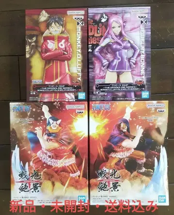 [ 새상품 미개봉 ] 원피스 피규어 4체 세트