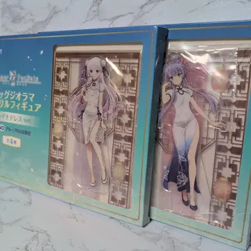 Summer Pockets 빅 디오라마 아크릴 피규어 2세트