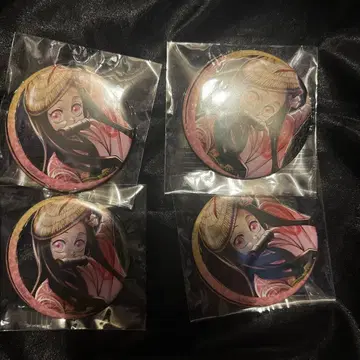 귀멸의 칼날 카마도 네즈코 아와오도리 캔뱃지