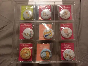 곰돌이 푸 캔뱃지 9개 세트