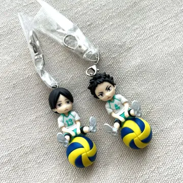 하이큐 쁘띠토노리마스 2세트 이와이즈미 하지메 쿠니미 아키라