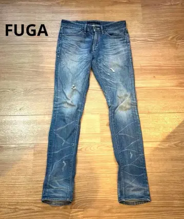 FUGA 후가 데님 팬츠 44 스키니 블루 계열 스키니 팬츠