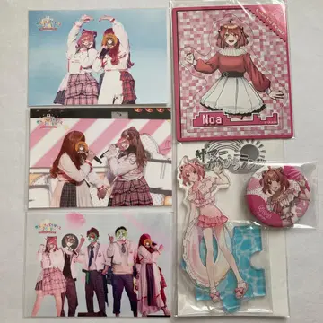 컬러풀피치 노아 피치파라 브로마이드 썸머랜드 아크릴 스탠드 캔뱃지