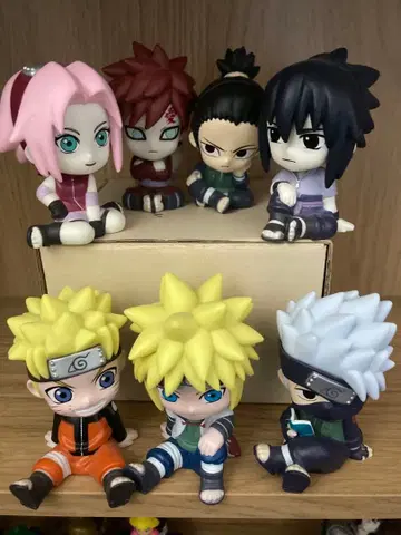 NARUTO 미니 피규어 7개 세트