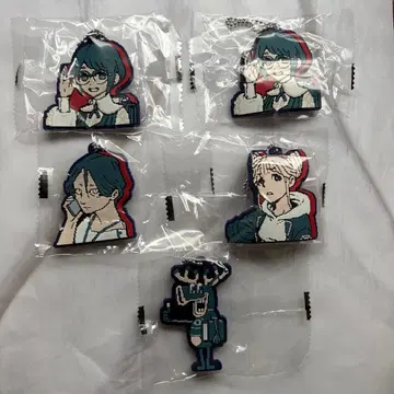 도시전설 해체 센터 캡슐 러버 마스코트 5종 세트