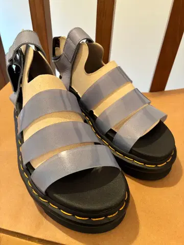 Dr. Martens Blaire Jelly 샌들 젠 블루 UK3