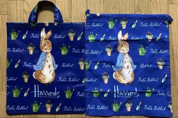 해롯 피터 래빗 복조리 토트백